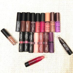 nyx lipsticks FREE GIFT INCLUDED